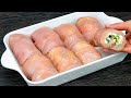 The famous chicken breast rolls everybody loves them