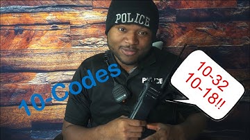 Police 10 Codes. What they mean and easy way to learn them.