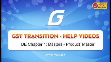 Step 4 - How to enter the GST rates for your items in GoFrugal DE 6 | Basic Masters | Hindi