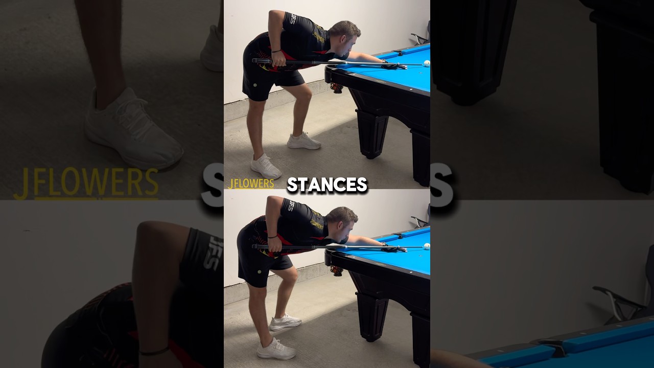 2 Most Common Pool Stances #magicmikebilliards #jflowerscues