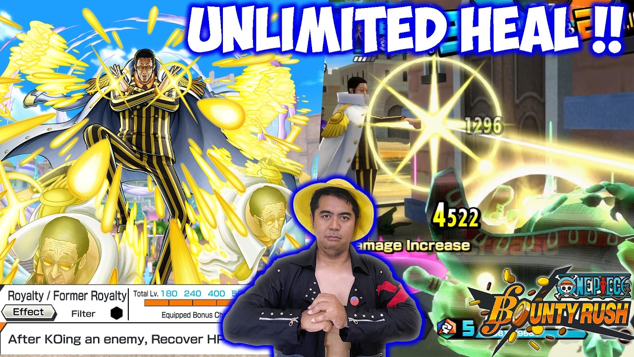 Ultimate Build EX Kizaru Royalty +Full ATK Di Meta EX BB 🔥🔥- One Piece Bounty Rush