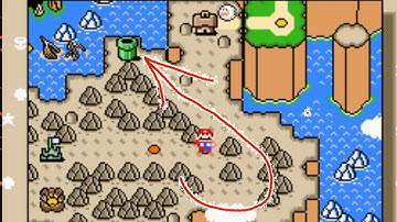 Tutorial How to get 3 exits at Chocolate Island 2 in Super Mario World