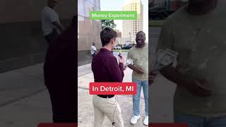 I can’t believe he took the money… ($1 or double it in Detroit, Mi)  #shorts #detroit #interviews Profile
