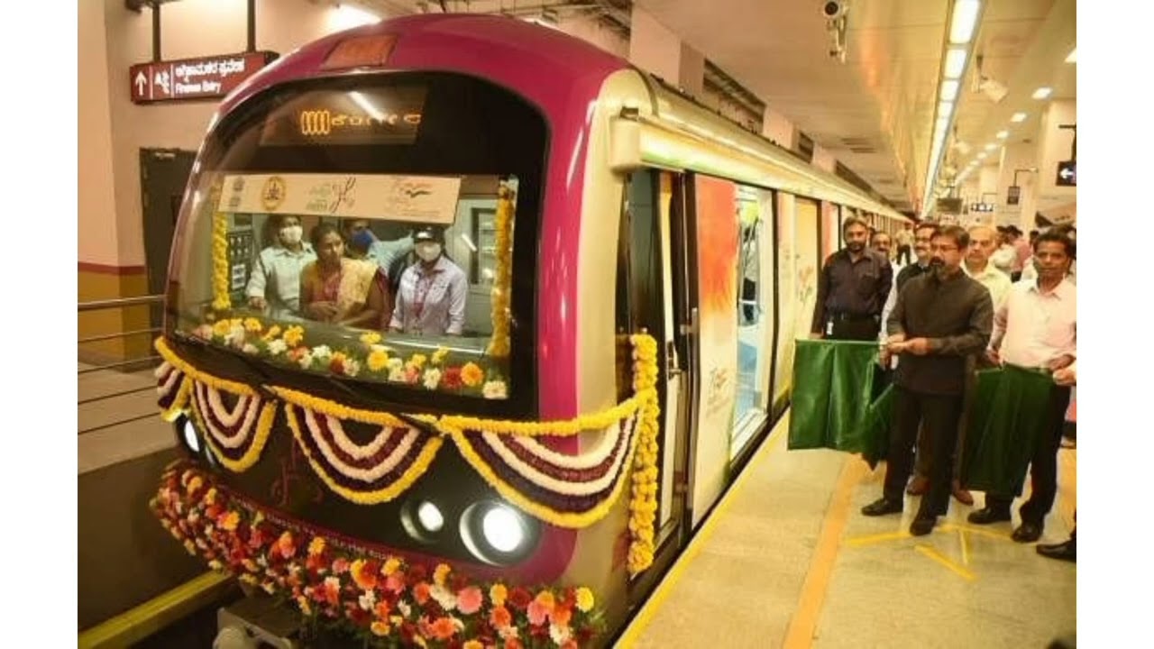 Bangalore Metro's first vinyl-wrapped train to mark 75 years of Independence