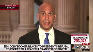 Cory Booker on the Peaceful Transition of Power