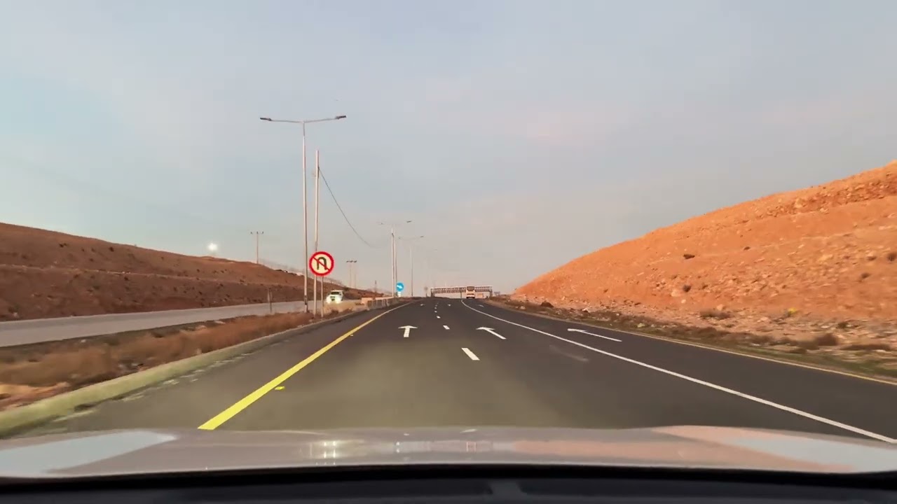 أصعب طريق سريع في الأردن!! الطريق الصحراوي وقت الغروب - سلسلة الطرق الصحراوية