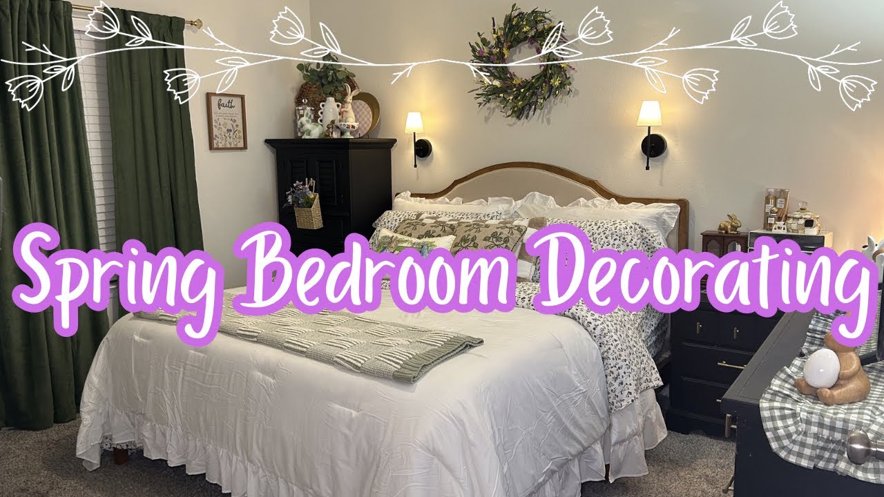 Spring Decorating Ideas 2026 | Spring Bedroom Decorate With Me - YouTube
