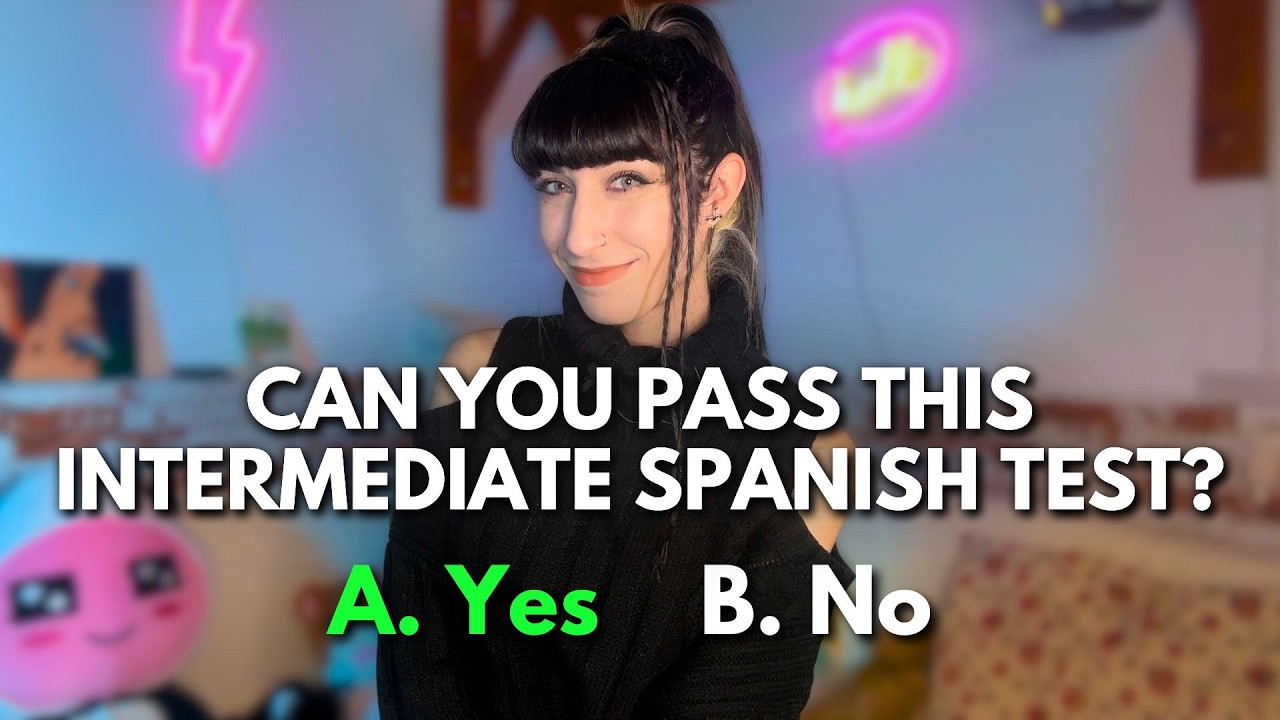 Intermediate Spanish Quiz (B1–B2): Can you pass this test? 🇪🇸