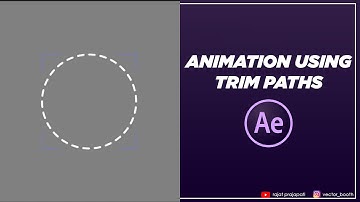 Trim Paths Animation in After Effects | After Effects Tutorial