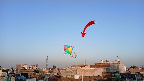 New Ghar se Kite Uda Di 🥰 patang Bazi