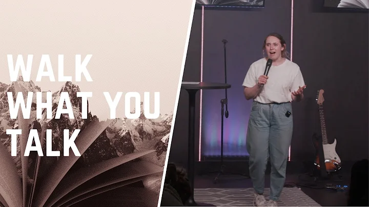 Walk what you talk | Sarah Brace