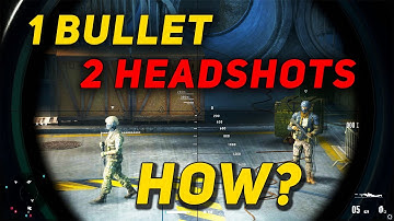 1 Bullet 2 HeadShots REVENGE -No WITNESS Sniper Ghost Warrior Contracts 2
