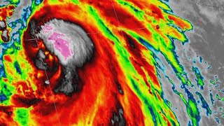 Hurricane Hilary strengthening