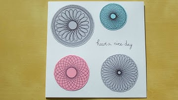 DIY Spirograph Card