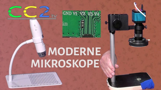 Mikroskop zum Löten und Basteln - HIZ409 - YouTube