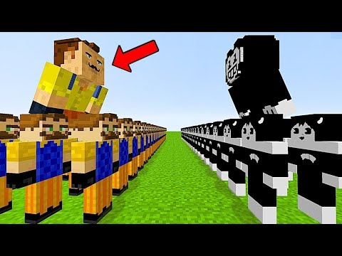 Видео: CHOOSE YOUR WINNER - BENDY VS HELLO NEIGHBOR IN MINECRAFT MINECRAFT BATTLE