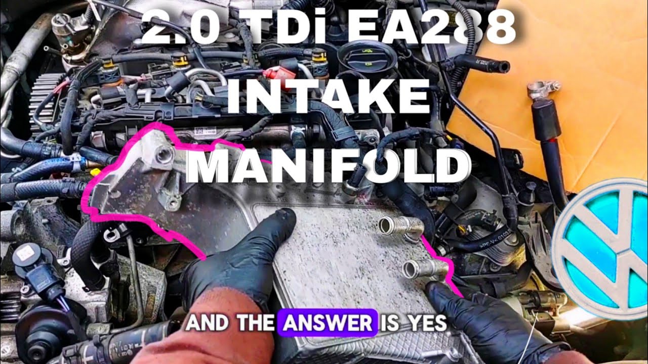 Intake manifold remove & install | EA288 2.0 TDI