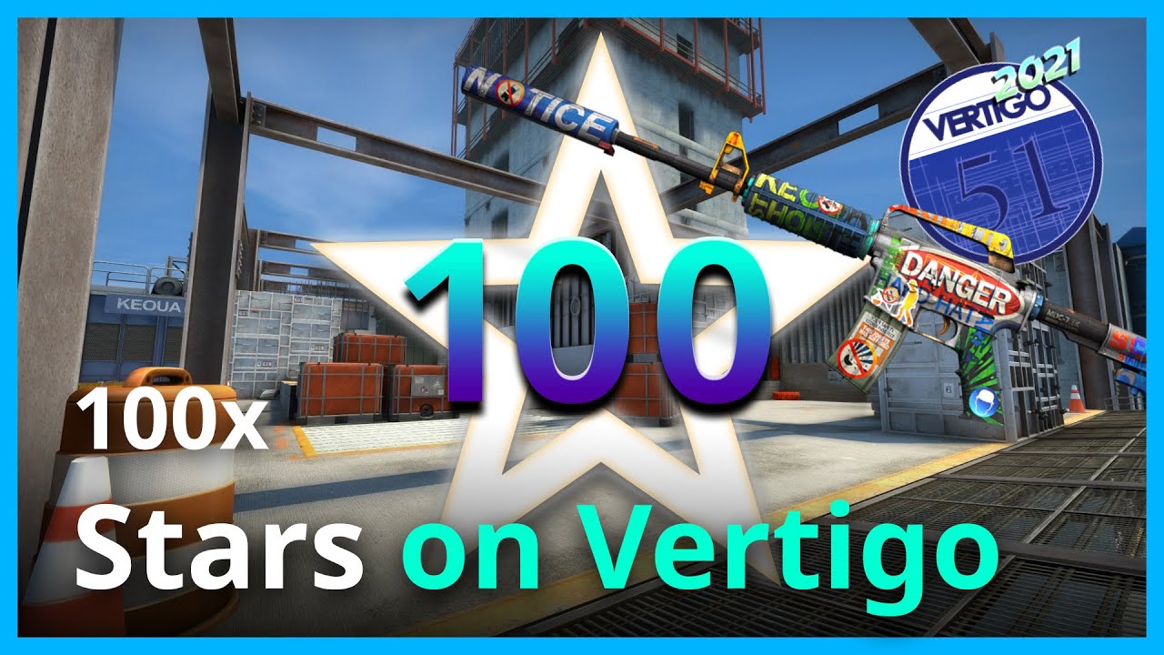 Dropping 100 stars on Vertigo collection | Operation Riptide CSGO