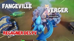 Regagner des PV ou appliquer du bouclier à Fangeville ou au Verger, Défis domination locale FORTNITE