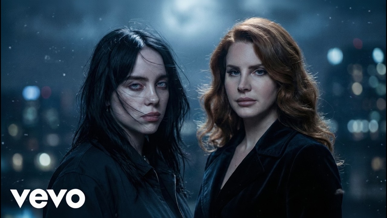 Billie Eilish ft Lana Del Rey – Midnight Static (Official AI Lyrics Video)