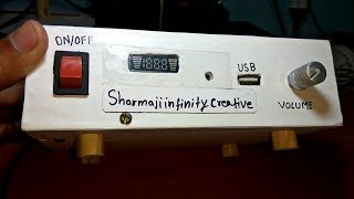 Make USB MP3 player, FM Radio and Aux at home