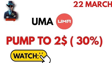 UMA Coin Price Prediction : How High It Could GO | WHAT IS THE TARGET