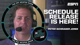 THE FIRST THING Peter Schrager looks at when the NFL schedule comes out 👀 | The Pat McAfee Show