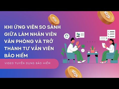 Video Video Tuyển dụng số 23- CĐ: So sánh giữa làm Nhân viên... - youtube