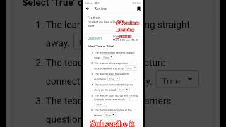 module 2 unit 2 true false \\  module 2 answers \\ qaed app \\ qaed training \\