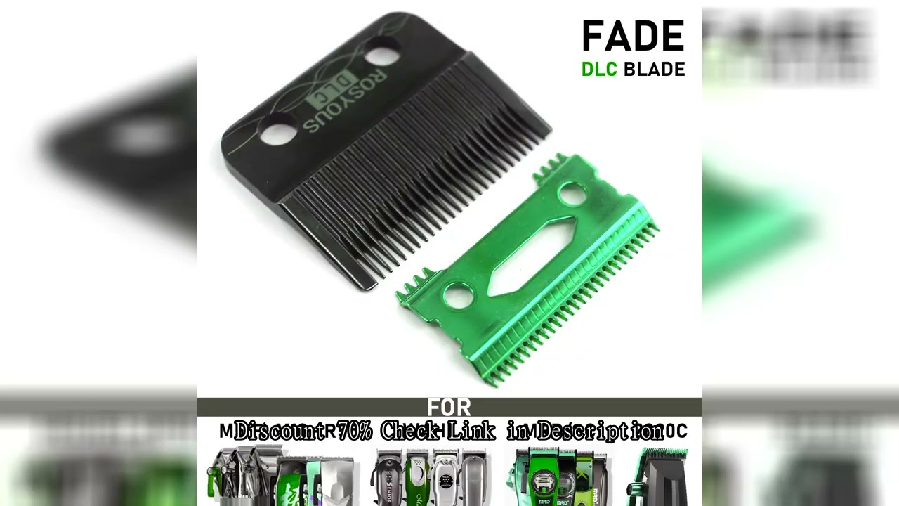 Replacement DLC Professional Hair Clipper Accessories Blade Ultra Thin Blade Trimmer for Madeshow/WA