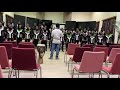 Aandgesang performed by the Khomas Diverse Choir and composed By Chris Lamprecht