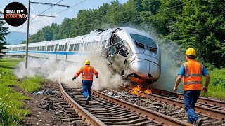 Moments Filmed Seconds Before Disaster | Most Unbelievable Train Moments Caught on Camera #2