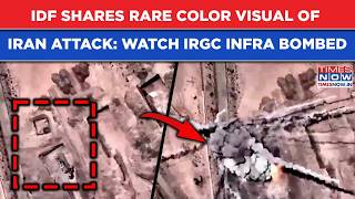 IDF Shares RARE COLOR Visual of Fierce Iran Attack: Watch IRGC Military Infra BOMBED On Cam