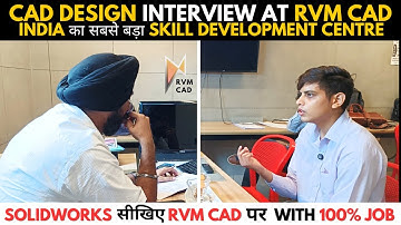 Mechanical Engineer Interview for Designer Role | RVM CAD - India