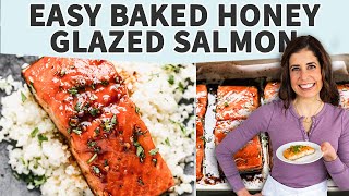 Honey Glazed Salmon Recipe | Fast, Easy Baked Salmon Recipe