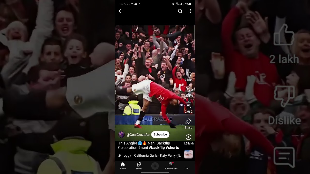 Nano,s legendary backflip celebration