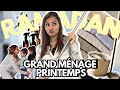 Grand mnage de printemps  ep1  le linge night routine avec les enfants vlog ramadan