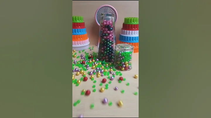 🔥Marble Run 507🌈ASMR Sound #beads #marble #stonebeads #cute #satisfying #reverse #funny #instagram