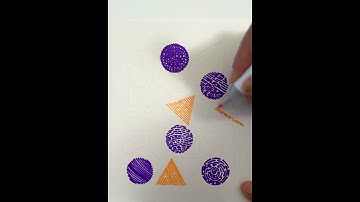 Shapes #satisfyingvideo #arttutorials #lineart #doodle #artwork #abstractart #art #jasbirvirdi