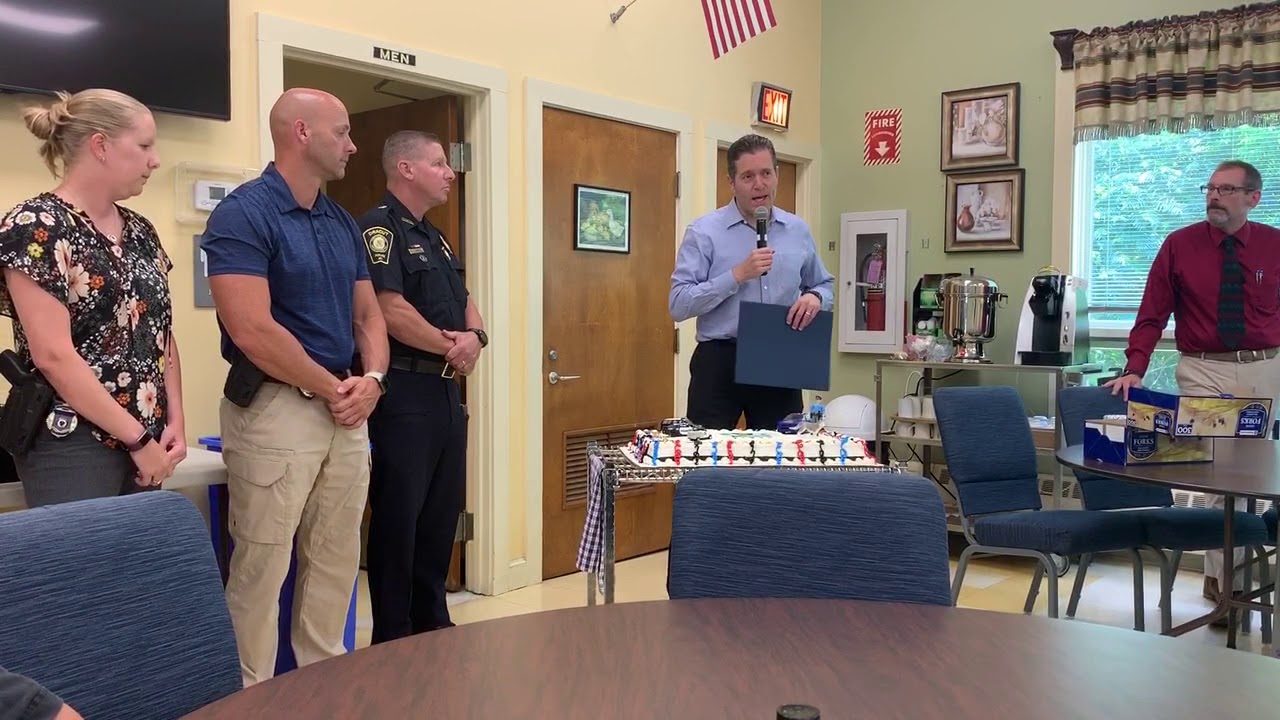 Dracut Police Birthday Celebration Speech