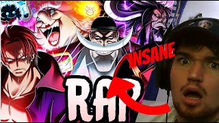 Yonko Rap Cypher  Rustage Ft Shwabadi Connor Quest Peo Pete U0026 Lex Bratcher one Piece Reaction