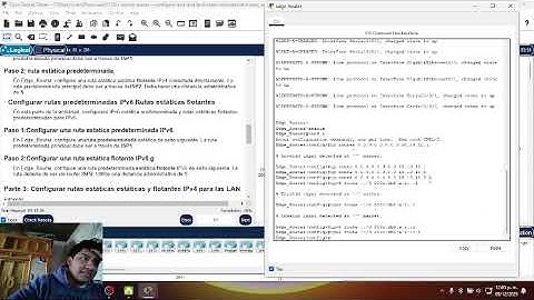 15.6.1 Configuración de rutas estáticas y predeterminadas IPv4 e IPv6