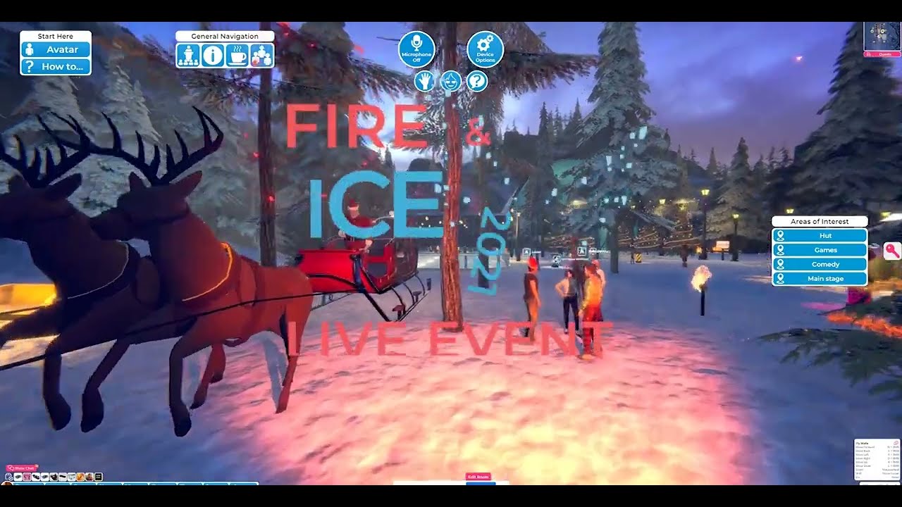 CV Digital   Creative Vision Events   Metaverse Platform 2022 BR fire ice