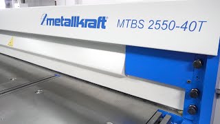 Cisaille À Tôle Motorisée Metallkraft - Mtbs 2550 40T