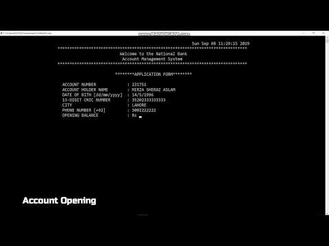 Bank Management System | C++ Project | Data Structures Project | C++ Bank Limited