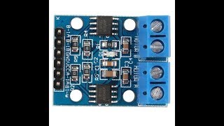 L9110S mod, single control line FW / Rev low volatge motor control