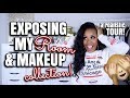 FINALLY! MY MAKEUP COLLECTION + FILMING/BEAUTY ROOM TOUR 2018 | Andrea Renee