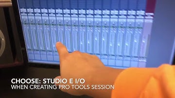 Studio E - using external preamps