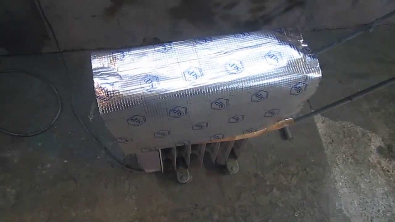 Мастерская Интерактивной Реставрации: Подготовка виброизоляции - YouTube