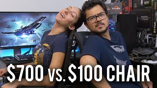 AWFUL STAPLES CHAIR VS. VERTAGEAR TRIIGGER 350!